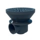 Bonde de fond D170mm Astralpool - Gris Anthracite