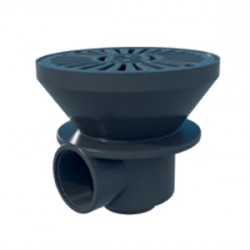 Bonde de fond D170mm Astralpool - Gris Anthracite
