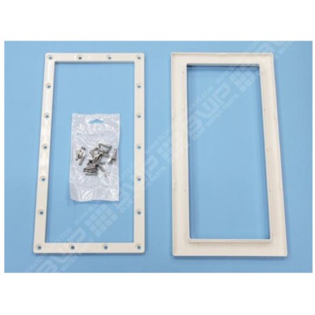 Kit Bride + Enjoliveur blanc de Skimmer Grand Meurtrière Astralpool Easyline