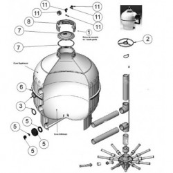 image: Manomètre seul pour filtre Cantabric