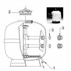 Kit Manomètre Complet pour filtre ASTER et UVE (Ancien modèle)