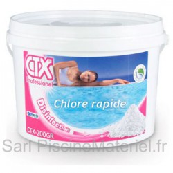 20kg Chlore Choc CTX200 GR - granulés - 4 seaux de 5kg