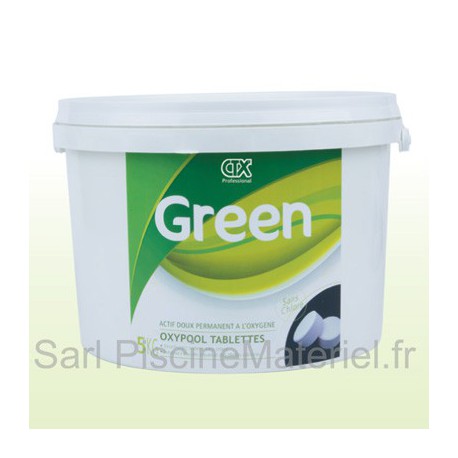 image: Oxygène Actif Piscine Oxypool CTX GREEN - Tablettes 100gr - 6kg