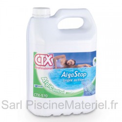 Anti Algues Piscine Alga Stop Triple Action CTX570 - Bidon 5L