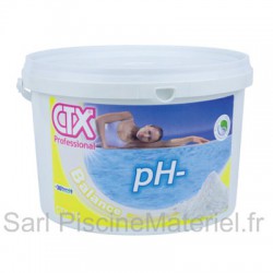 20kg pH Moins Piscine CTX10 - Granulés - 4 seaux 5kg