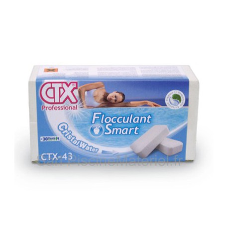image: Floculant Cartouches pour Piscine CTX43 - Cartouche 125gr - 1kg