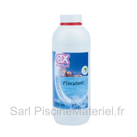 image: Floculant Liquide pour Piscine CTX41 - Bidon de 1L