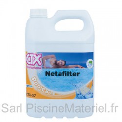 Nettoyant Filtre Piscine - NETAFILTER CTX57 - Bidon de 5L