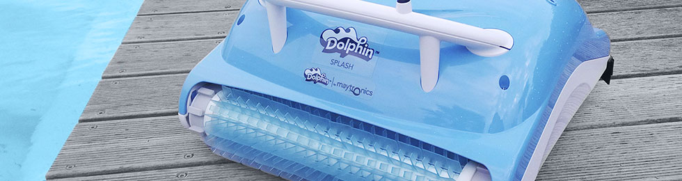 Le robot de piscine Dolphin Splash est beau